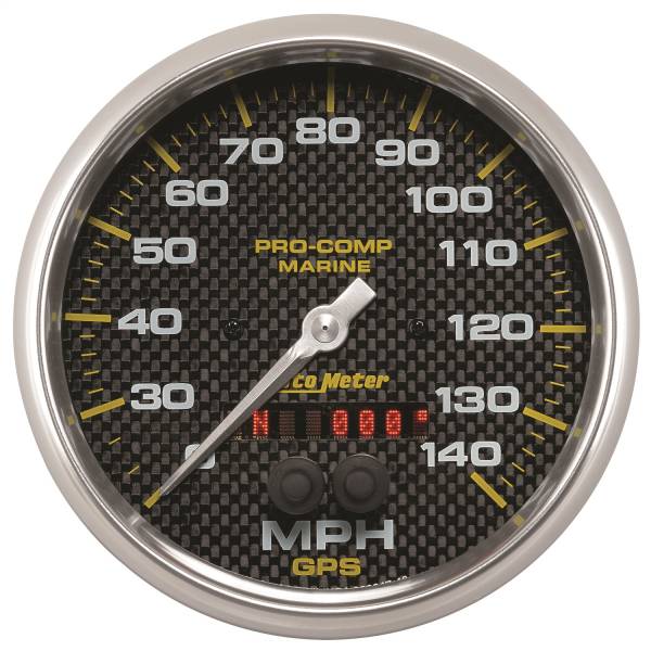 AutoMeter - AutoMeter 5in. GPS SPEEDOMETER,  0-140 MPH - 200647-40