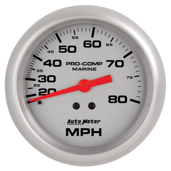 AutoMeter - AutoMeter 3-3/8in. MECHANICAL SPEEDOMETER,  0-80 MPH - 200753-33