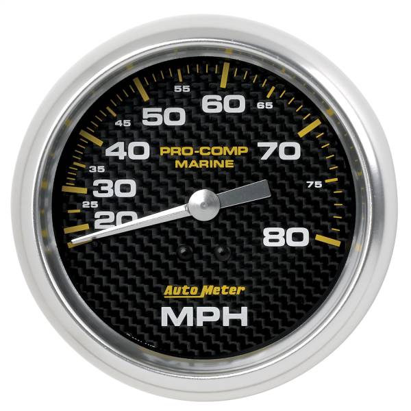 AutoMeter - AutoMeter 3-3/8in. MECHANICAL SPEEDOMETER,  0-80 MPH - 200753-40