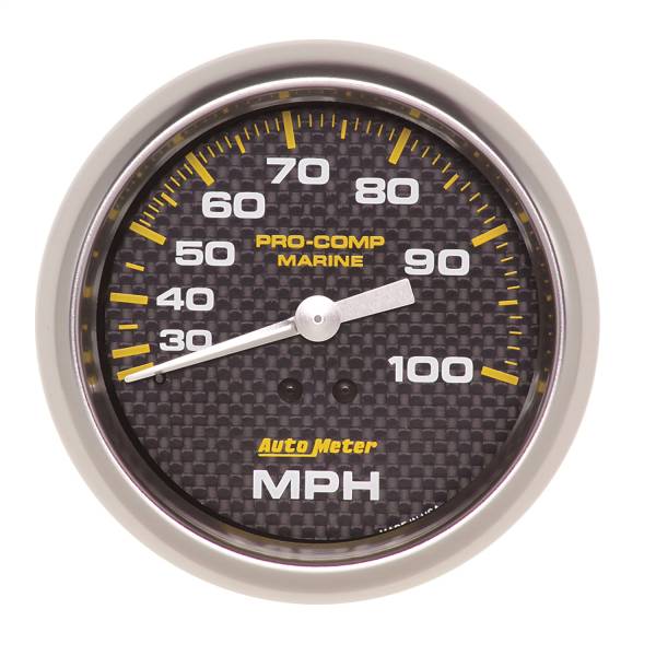 AutoMeter - AutoMeter 3-3/8in. MECHANICAL SPEEDOMETER,  0-100 MPH - 200754-40