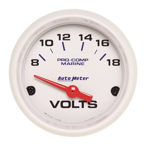 AutoMeter - AutoMeter 2-1/16in. VOLTMETER,  8-18V - 200756