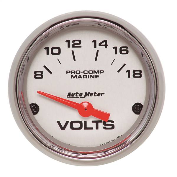 AutoMeter - AutoMeter 2-1/16in. VOLTMETER,  8-18V - 200756-35