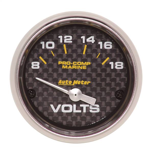 AutoMeter - AutoMeter 2-1/16in. VOLTMETER,  8-18V - 200756-40