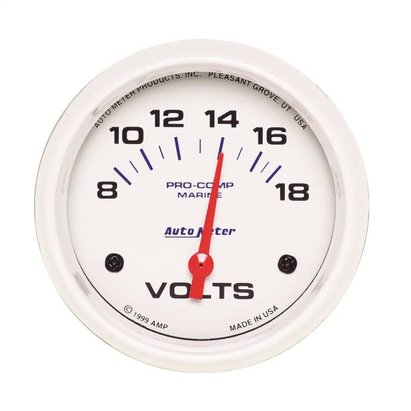 AutoMeter - AutoMeter 2-5/8in. VOLTMETER,  8-18V - 200757