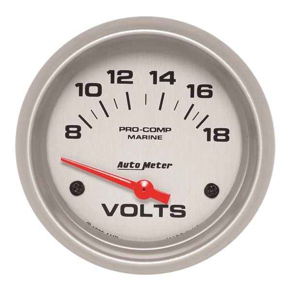 AutoMeter - AutoMeter 2-5/8in. VOLTMETER,  8-18V - 200757-33