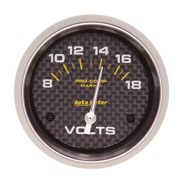 AutoMeter - AutoMeter 2-5/8in. VOLTMETER,  8-18V - 200757-40