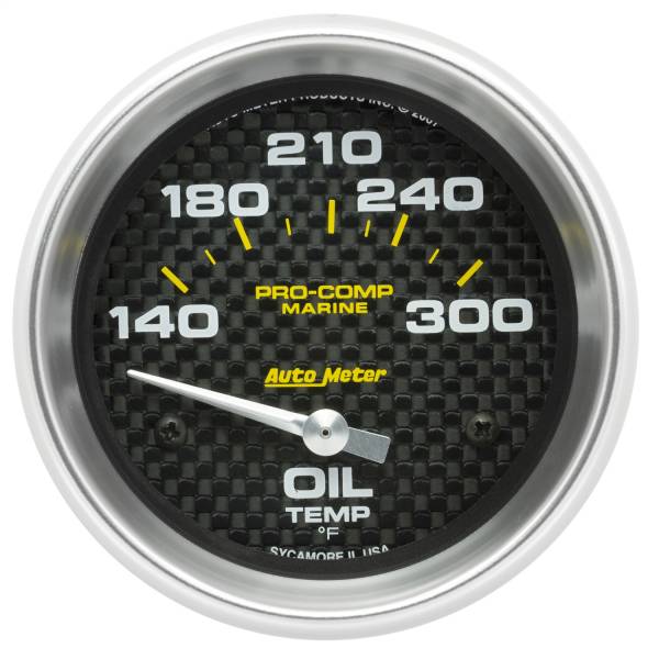 AutoMeter - AutoMeter 2-5/8in. OIL TEMPERATURE,  140-340 deg.F - 200765-40