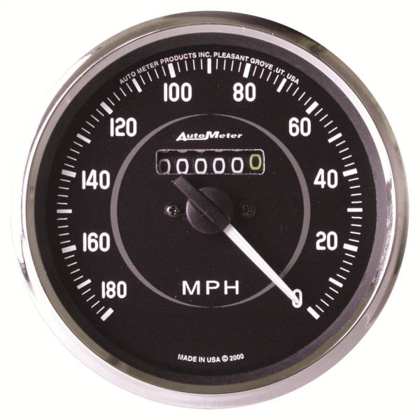 AutoMeter - AutoMeter 4in. SPEEDOMETER,  0-180 MPH - 201005