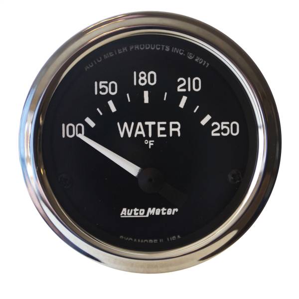 AutoMeter - AutoMeter 2-1/16in. WATER TEMPERATURE,  100-250 deg.F - 201015