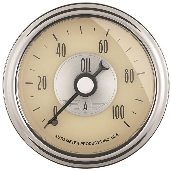 AutoMeter - AutoMeter 2-1/16in. OIL PRESSURE,  0-100 PSI - 2021