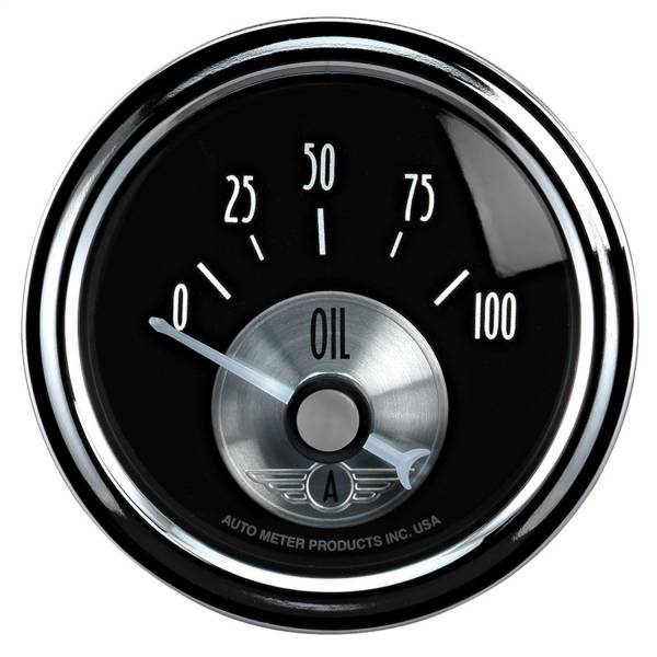 AutoMeter - AutoMeter 2-1/16in. OIL PRESSURE,  0-100 PSI - 2028