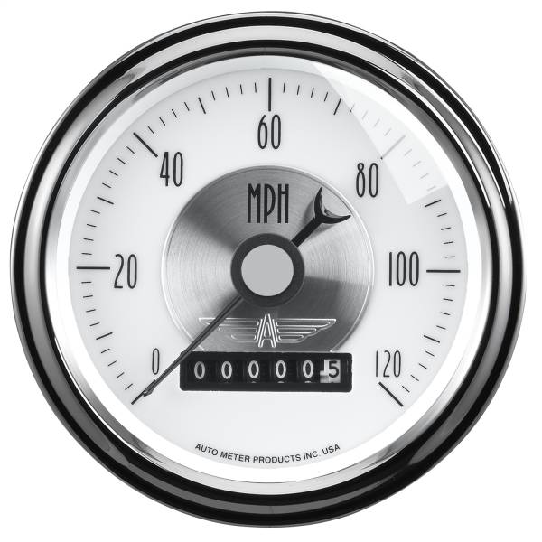 AutoMeter - AutoMeter 3-3/8in. SPEEDOMETER,  0-120 MPH - 2085