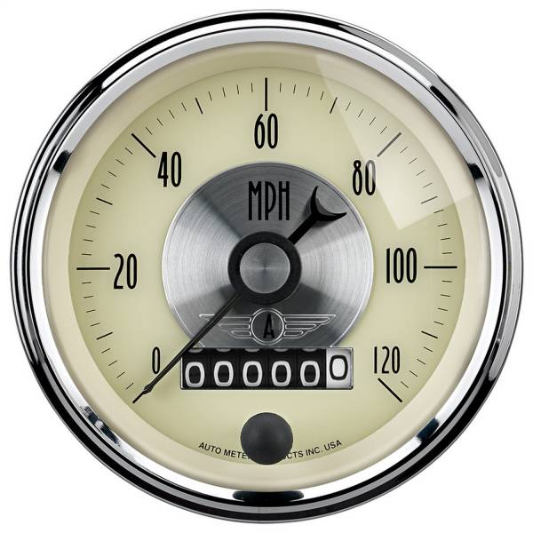 AutoMeter - AutoMeter 3-3/8in. SPEEDOMETER,  0-120 MPH - 2089