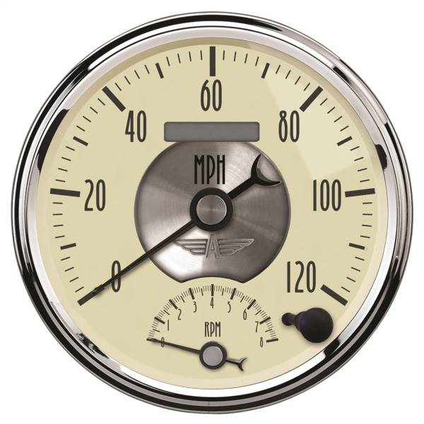AutoMeter - AutoMeter 5in. TACHOMETER/SPEEDOMETER COMBO,  8K RPM/120 MPH - 2090