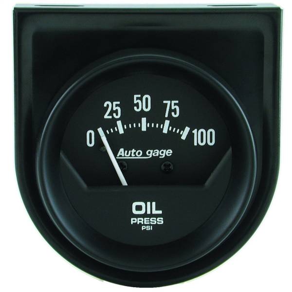 AutoMeter - AutoMeter 2-1/16in. OIL PRESSURE,  0-100 PSI - 2360