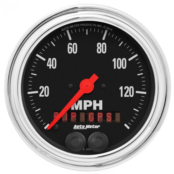 AutoMeter - AutoMeter 3-3/8in. GPS SPEEDOMETER,  0-140 MPH - 2480