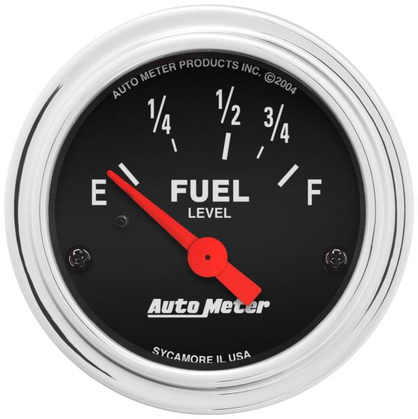 AutoMeter - AutoMeter 2-1/16in. FUEL LEVEL,  73-10 O - 2515