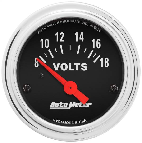 AutoMeter - AutoMeter 2-1/16in. VOLTMETER,  8-18V - 2592