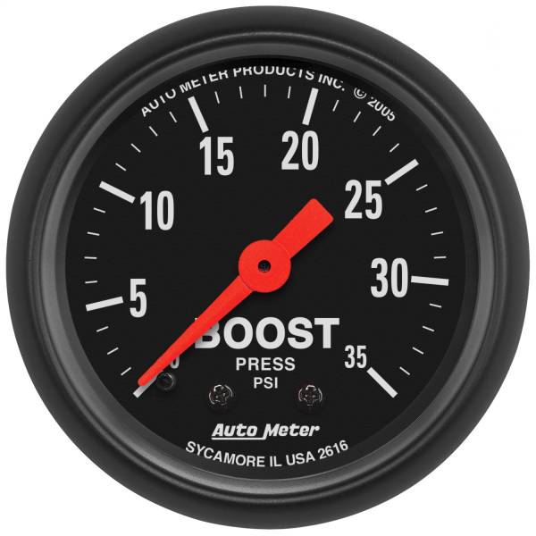 AutoMeter - AutoMeter 2-1/16in. BOOST,  0-35 PSI - 2616