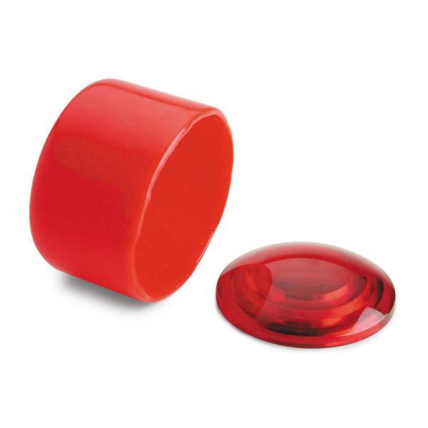 AutoMeter - AutoMeter LENS/NIGHT COVER,  RED - 3252