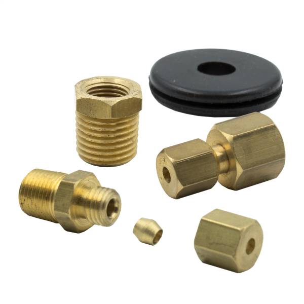 AutoMeter - AutoMeter FITTING KIT,  1/8in. NPTF COMPRESSION TO 1/8in. LINE - 3290