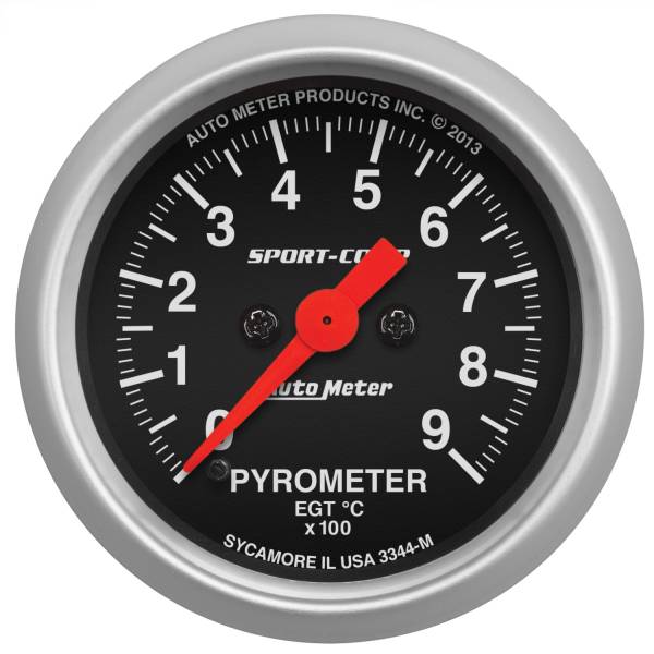 AutoMeter - AutoMeter 2-1/16in. PYROMETER,  0-900 deg.C - 3344-M