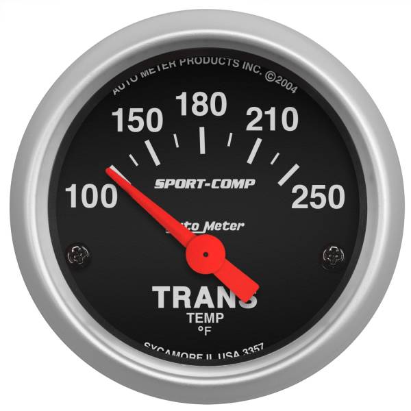 AutoMeter - AutoMeter 2-1/16in. TRANSMISSION TEMPERATURE,  100-250 deg.F - 3357