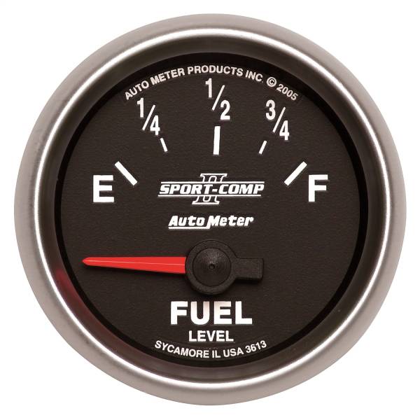 AutoMeter - AutoMeter 2-1/16in. FUEL LEVEL,  0-90 O - 3613