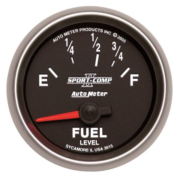 AutoMeter - AutoMeter 2-1/16in. FUEL LEVEL,  73-10 O - 3615