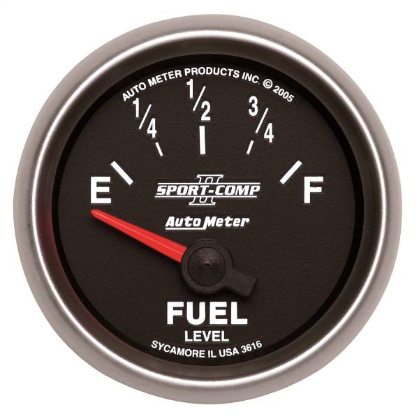 AutoMeter - AutoMeter 2-1/16in. FUEL LEVEL,  240-33 O - 3616