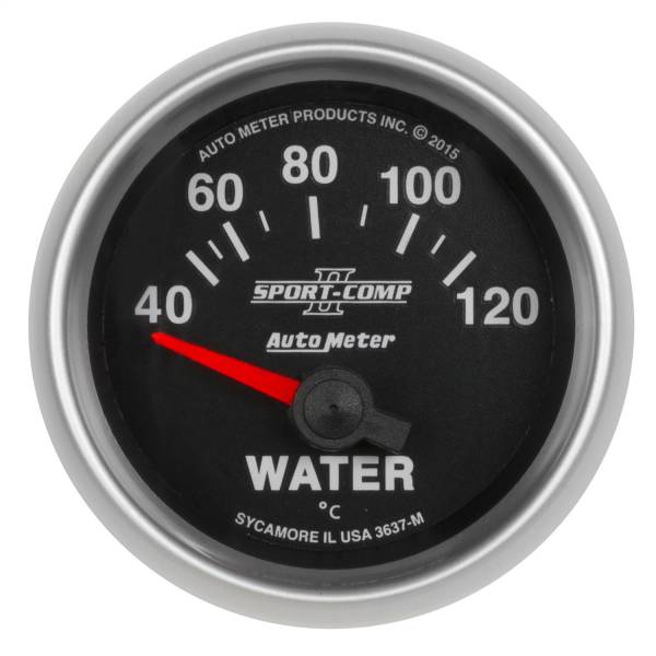 AutoMeter - AutoMeter 2-1/16in. WATER TEMP,  40-120 C - 3637-M