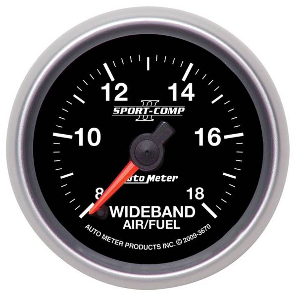 AutoMeter - AutoMeter 2-1/16in. WIDEBAND AIR/FUEL RATIO,  ANALOG - 3670