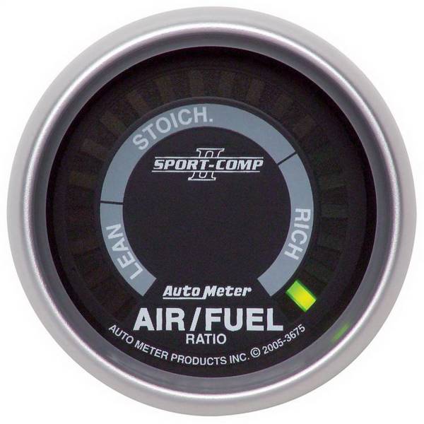 AutoMeter - AutoMeter 2-1/16in. NARROWBAND AIR/FUEL RATIO,  LEAN-RICH - 3675