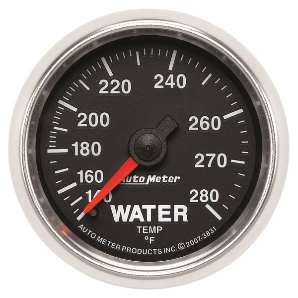 AutoMeter - AutoMeter 2-1/16in. WATER TEMPERATURE,  140-280 deg.F - 3831