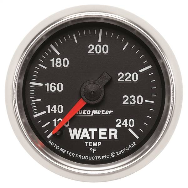 AutoMeter - AutoMeter 2-1/16in. WATER TEMPERATURE,  120-240 deg.F - 3832