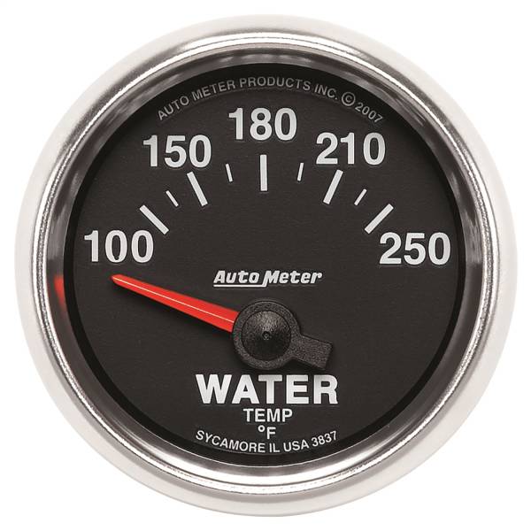 AutoMeter - AutoMeter 2-1/16in. WATER TEMPERATURE,  100-250 deg.F - 3837