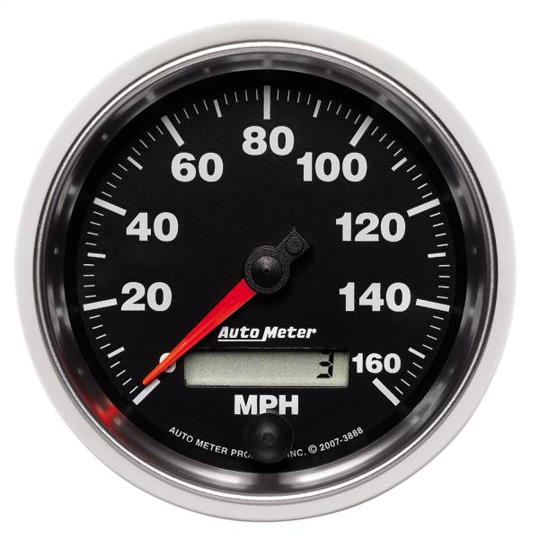 AutoMeter - AutoMeter 3-3/8in. SPEEDOMETER,  0-160 MPH - 3888