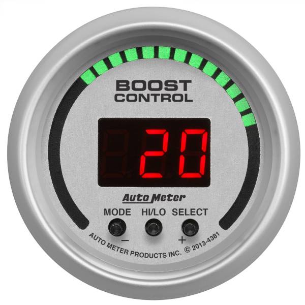 AutoMeter - AutoMeter 2-1/16in. BOOST CONTROLLER,  30 IN HG/30 PSI - 4381