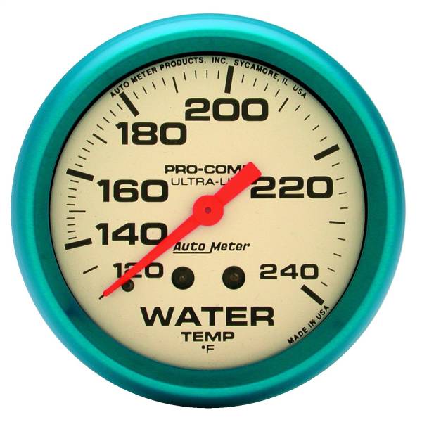 AutoMeter - AutoMeter 2-5/8in. WATER TEMPERATURE,  120-240 deg.F - 4532