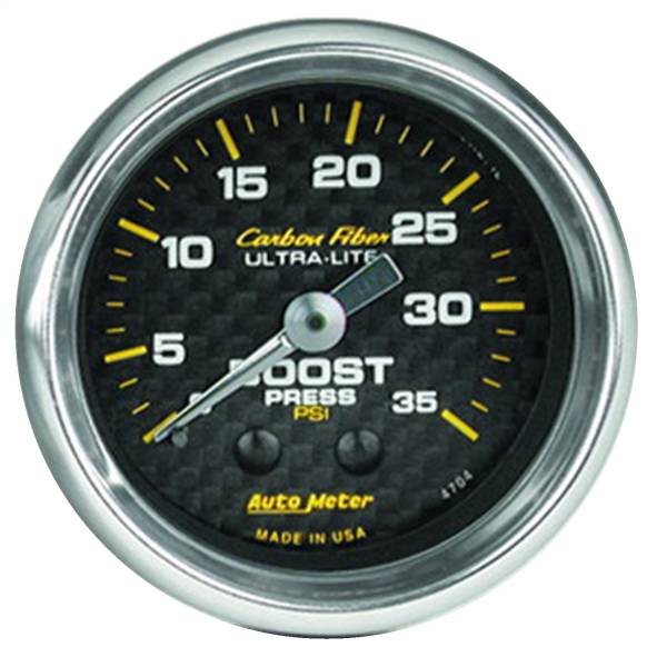 AutoMeter - AutoMeter 2-1/16in. BOOST,  0-35 PSI - 4704