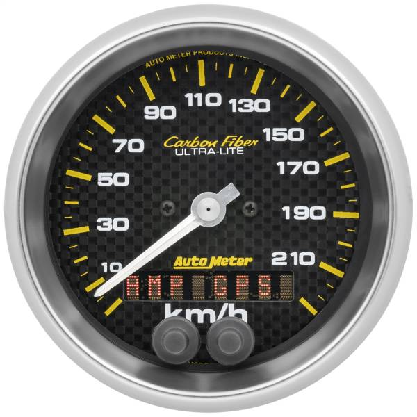 AutoMeter - AutoMeter 3-3/8in. GPS SPEEDOMETER,  0-225 KM/H - 4780-M