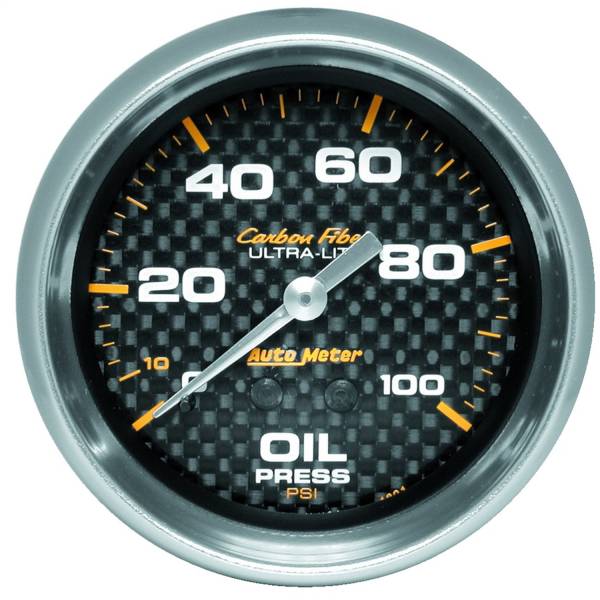 AutoMeter - AutoMeter 2-5/8in. OIL PRESSURE,  0-100 PSI - 4821