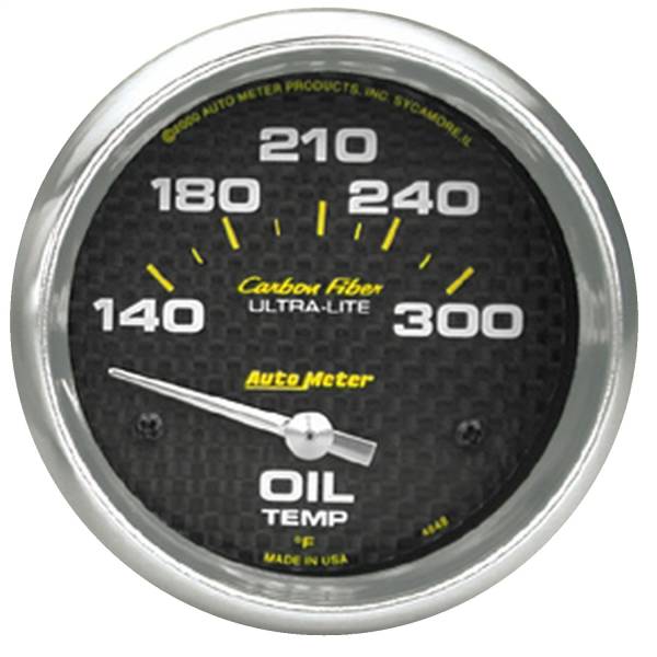 AutoMeter - AutoMeter 2-5/8in. OIL TEMPERATURE,  140-300 deg.F - 4848