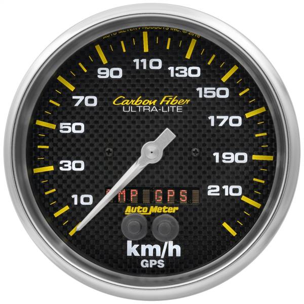 AutoMeter - AutoMeter 5in. GPS SPEEDOMETER,  0-225 KM/H - 4881-M