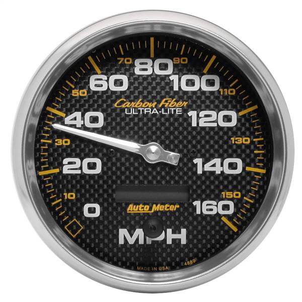 AutoMeter - AutoMeter 5in. SPEEDOMETER,  0-160 MPH - 4889