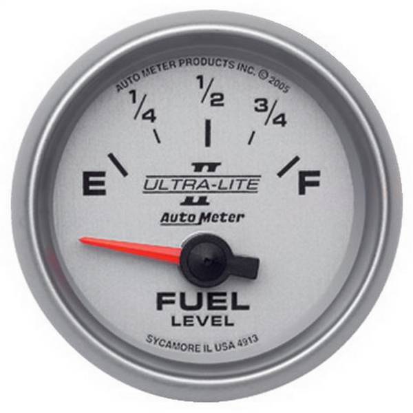 AutoMeter - AutoMeter 2-1/16in. FUEL LEVEL,  0-90 O - 4913