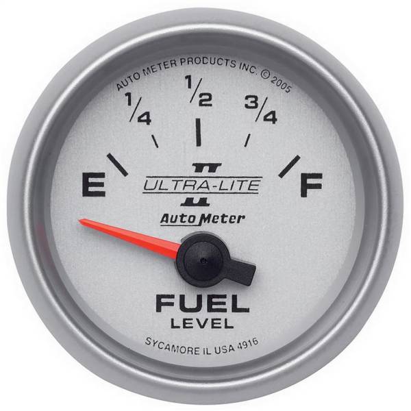 AutoMeter - AutoMeter 2-1/16in. FUEL LEVEL,  240-33 O - 4916