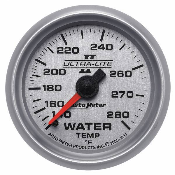 AutoMeter - AutoMeter 2-1/16in. WATER TEMPERATURE,  140-280 deg.F - 4931