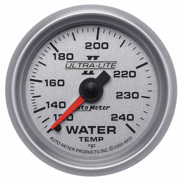 AutoMeter - AutoMeter 2-1/16in. WATER TEMPERATURE,  120-240 deg.F - 4932