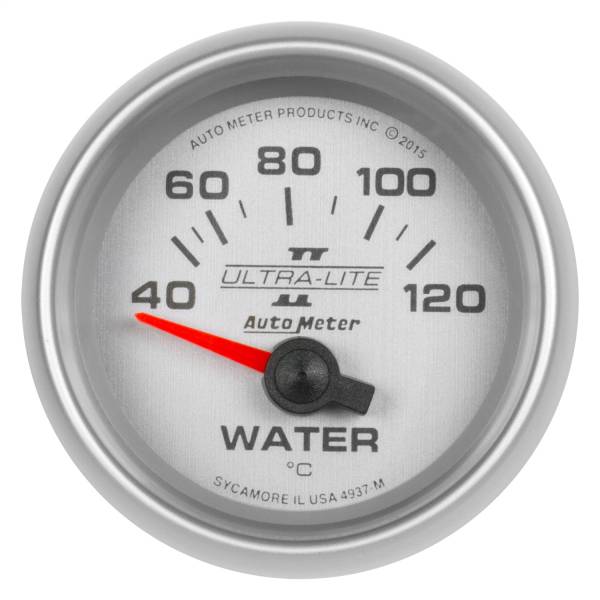 AutoMeter - AutoMeter 2-1/16in. WATER TEMP,  40-120 C - 4937-M